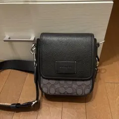 COACH コーチ ショルダーバッグ ブラック メンズ レディース