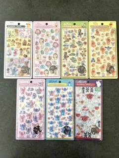 【正規品】ディズニーボンボンドロップシール　７種