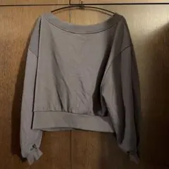 grl オフショルダースウェットトップス[pm392]