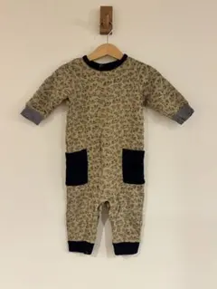 プチバトー　スウェットロンパース