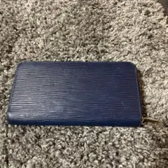 長財布 ラウンドファスナー エピ柄　ジッピーウォレット