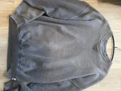 90s ラッセルアスレチック 無地スウェット 前Vガゼット