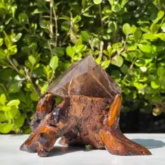 天然石　置物　オレンジルチル　ロングイ 天然石 置物 オレンジルチル ロングイ - メルカリ