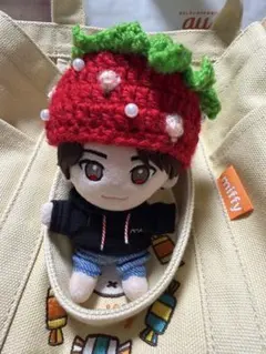 ちびぬい いちご帽子 ニット帽 いちご 北山宏光