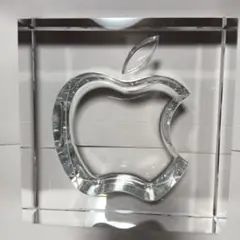 希少 Apple 20周年記念 HOYA製クリスタルガラス 置物 非売品 - メルカリ