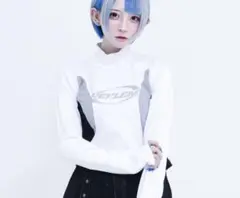 レフレム 長袖・タンクトップ2wayショート丈トップス