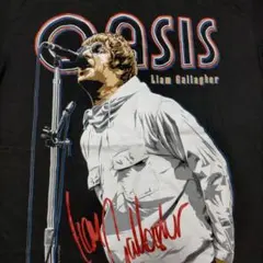 Oasis オアシス リアム・ギャラガー プリントTシャツ ブラック XLのサムネイル