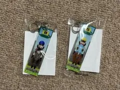 アクリルキーホルダー2個セット（オジュウチョウサン＆オグリキャップ）