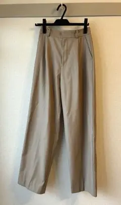 searoomlynn シールームリン タックテーパードパンツ スラックス