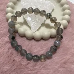 モスアゲート　天然石ブレスレット　パワーストーン