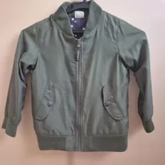 BREEZE MA-1 ジャケット カーキ 120cm