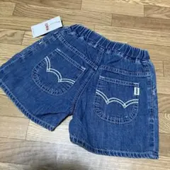 【EDWIN 】新品・未使用　デニムショートパンツ 100cm 110cm