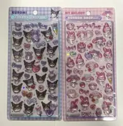 【正規品】サンリオ 第二弾 ボンボンドロップシール クロミ　マイメロ