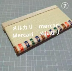 ⑦繧繝縁ミニ畳飾り台　おひなさま