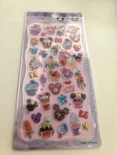 ☆ミッキー＆ミニー スイーツ カップケーキ☆プチドロップステッカー