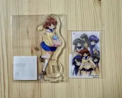 レア　クラナド- グラフアートデザイン アクリルキーホルダー 」古河 渚 レア クラナド- グラフアートデザイン アクリルキーホルダー