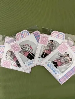 なにわ男子 ファミクラストア フレークシール 渋谷　4点セット