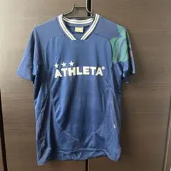 ATHLETA ネイビー Vネックシャツ 160