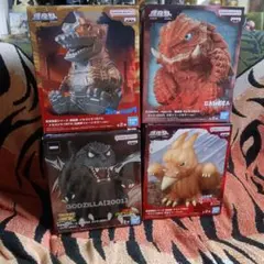 ゴジラ・ガメラ・メカゴジラ・ラドン　鎮座獣　まとめ売りのサムネイル