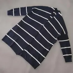 b2950 Natural BeautyBasic【M】カーディガン ストライプ