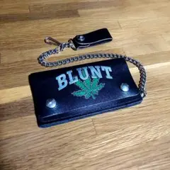90's USA製 トラッカーウォレット ヴィンテージ 黒 レザー