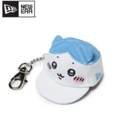 NEW ERA キャップキーホルダー ちいかわ ハチワレ ホワイト ニューエラのサムネイル