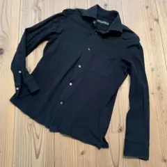 インターナショナルギャラリー　ビームス 黒の綿シャツ　S