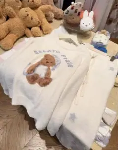 ルームウェア ジェラートピケ