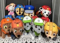 パウ・パトロール　ぬいぐるみまとめ売り13体