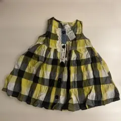 F.O.KIDS チュニック イエロー チェック 95cmのサムネイル