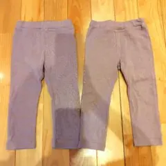 dev!rock パープル パンツ 2枚セット