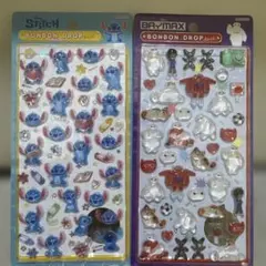 双*マ様 【正規品】　ボンボンドロップシール　ベイマックス　スティッチ