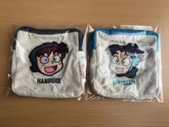 忍たま乱太郎 スクエアポーチ 土井半助 きり丸