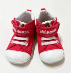 MIKIHOUSE ミキハウス 赤 シューズ 靴 12.5cm