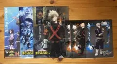 ヒロアカ 一番くじ ポスター ファイル 爆豪勝己 轟焦凍