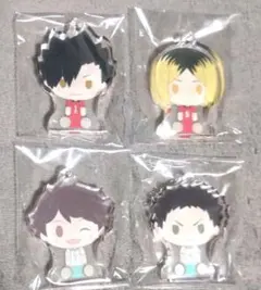 ハイキュー!! 一番くじ O賞 ちょこのっこ アクリッツチャーム 4点セット