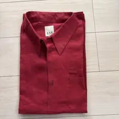 生産終了品A.A.R Yohji Design Studio半袖シャツレッドのサムネイル