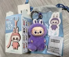 【正規品】ラブブ イニシャル アルファベット ぬいぐるみ ペンダント T