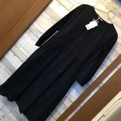 mi♡様専用になります ノースオブジェクト　ネイビー　コットンワンピース