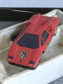 トミー ラジコン ラデオレーサー ランボルギーニ カウンタック 75 古い