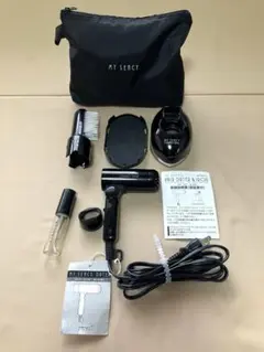 MY SEMCY ミニヘアドライヤー＆ミニアイロンセット