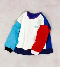 Markey,s カラーブロックデザイン Tシャツ 130