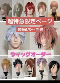受付中» ウィッグオーダー 受け付けページ 7月納期分 - メルカリ