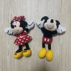 ディズニー　肩のせぬいぐるみ　ミッキー　ミニー　　セット
