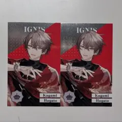 加賀美ハヤト　にじさんじ8周年　メタルカード