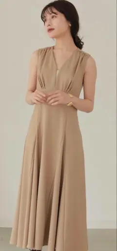 L'Or Open Neck Dress