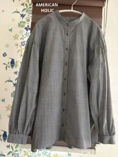 グレンチェック シャツ