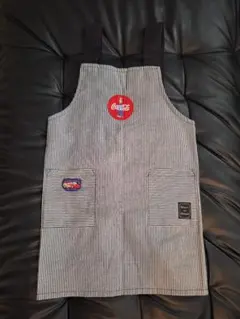 じ*☆様 【未使用 後ろボタン】 キッズエプロン 130