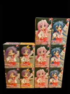 らき☆すた Vivitフィギュア 柊かがみ 柊つかさ 各5体 計10体セット