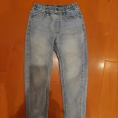 デニムパンツ　ライトブルー　120cm